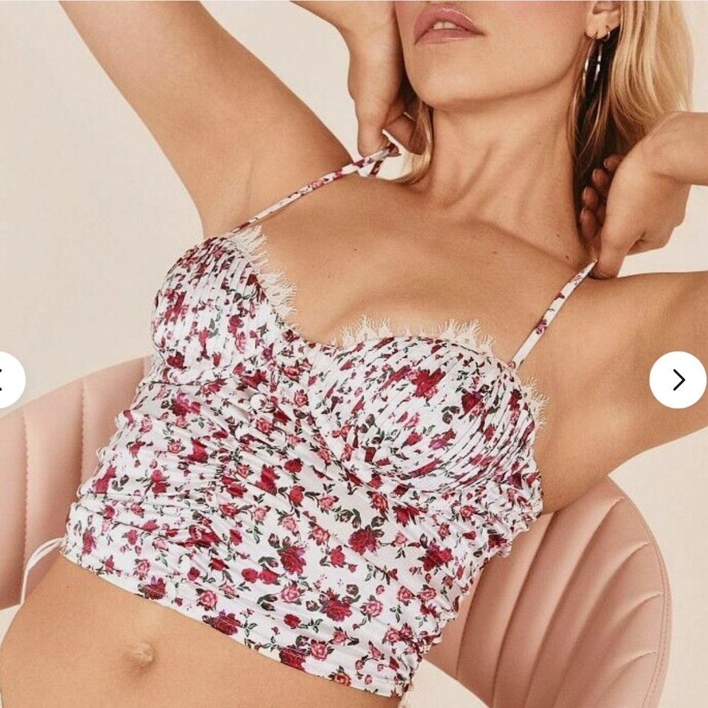 NEW For LOVE & LEMONS Melrose BUSTIER Bra Corset Size S